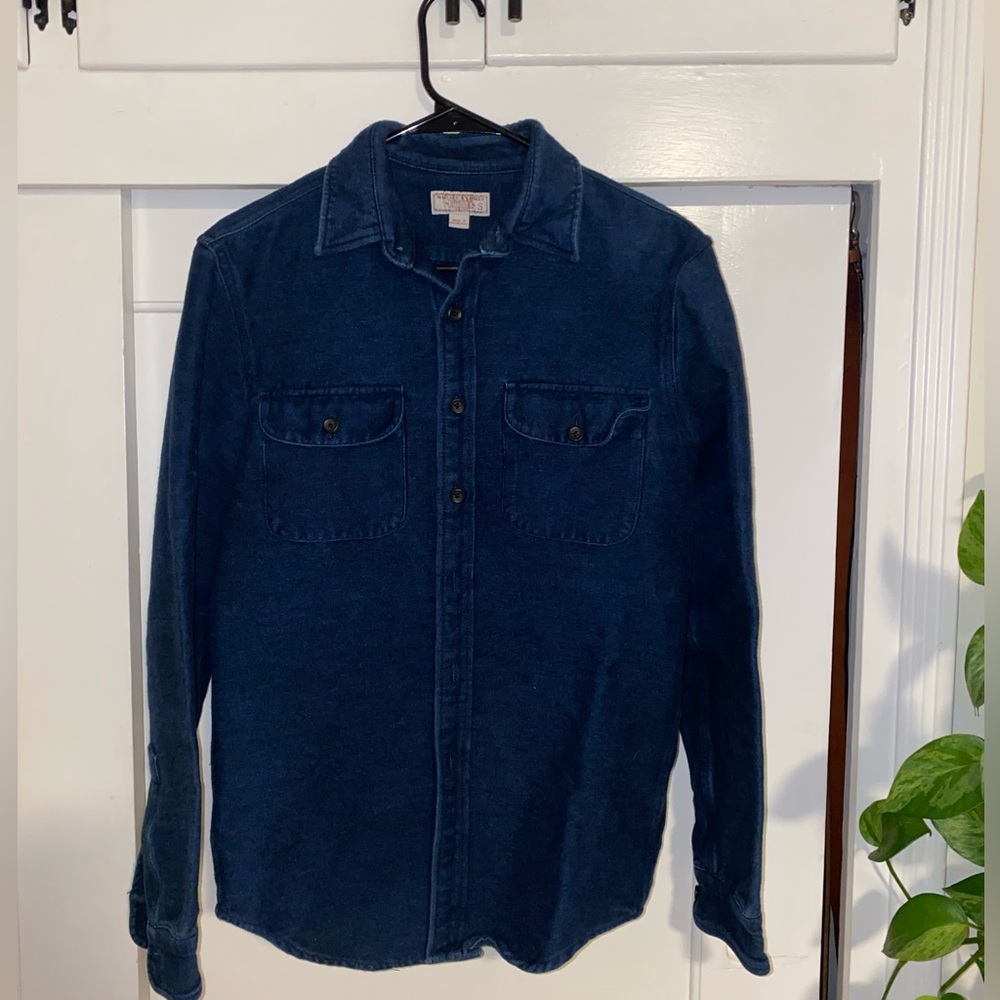 J Crew Wallace & Barnes Denim Shirt Jacket